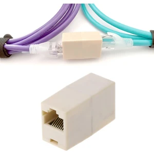 Ata Elektronik Ethernet Kablo Uzatma Aparatı Jack Cat5 Cat6 Birleştirici Ethernet Cat5/cat6 Birleştirici-Ethernet Kablo Ara Uzatma Aparatı