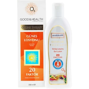 Good & Health OZONE THERAPY 20 FAKTÖR KORUYUCU ETKİLİ GÜNEŞ LOSYONU 250 ML