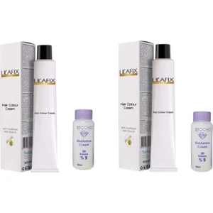 SAÇ BOYASI 8/73 AÇIK KARAMEL & BROCHES 30 VOLUME %9 OKSİDAN 2'Lİ SET