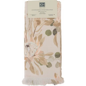 Karaca Home Garden Bej %100 Pamuk Mutfak Havlusu 2'li 60x40 cm