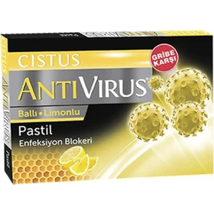 Cistuss Antivirus Ballı Limonlu 10 Pastil
