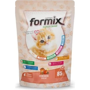 FORMİX Tavuk Etli Yavru Kedi Pouch 85 gr X24 Adet