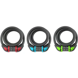 Luksor Şifreli Kilit 12MM/1200MM Siyah-Kırmızı