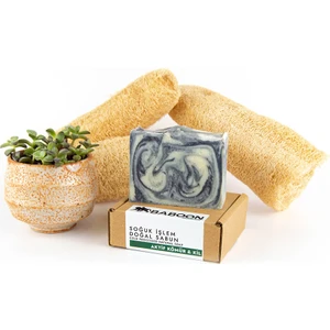 Baboon Natural Aktif Kömür & Kil & Çay Ağacı Yağlı Baboon - Soğuk İşlem Doğal Sabun