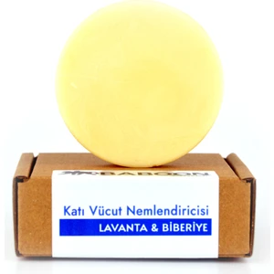 Baboon Natural Baboon Katı Vücut Nemlendiricisi - Lavanta & Biberiye