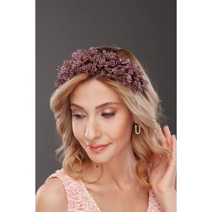 Simay Aksesuar Taşlı Gelin Kınatacı,düğün Tacı,kına Saç Aksesuarı