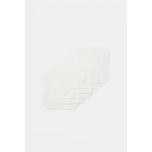 Düz Ekru 6lı Mendil Ekru