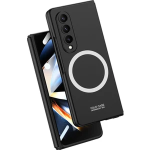 Samsung Galaxy Z Fold 4 Uyumlu Magsafe Kılıf Kablosuz Şarj Özellikli Premium Kapak Oleofobik Kaplama