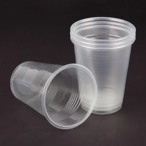 Seffaf Plastik Bardak 1,3 180 cc PK:100 Lü