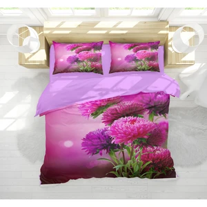 Erays Home Erayshome Aster Sonbahar Çiçegi 3D Çift Kişilik Nevresim Takımı