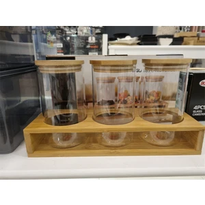 Nice Home Art Bondy Cam 3'lü Baharatlık 7138