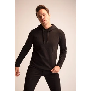Regular Fit Kapüşonlu Basic Sweatshirt S9052AZ22WN