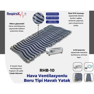 Hava Ventilasyonlu Boru Tipi Havalı Yatak
