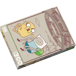 Lisanslı Adventure Time Finn ve Jake Puzzle 300 Parça