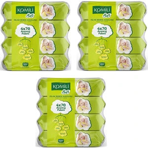 Soft Islak Havlu 4 x 70' Li 3 Paket