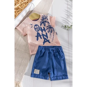 Summer Temalı Yazlık Şortlu Erkek Bebek Takım10