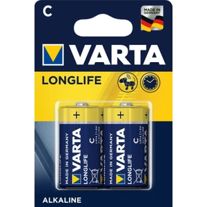 Longlife 1.5V D Alkalin Orta Boy Pil 2'li 4114-2