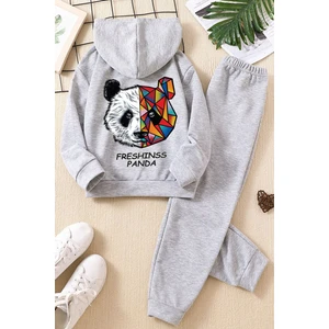 Çocuk Panda Eşofman Takımı