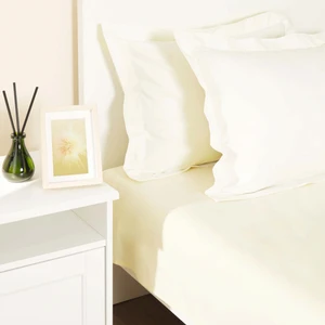 Karaca Home Açık Kahve %100 Pamuk Düz Çarşaf 160X240 cm