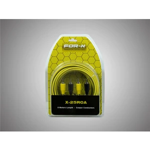 Ofc Amfi Rca Kablosu 5 Metre – For-X X-25RCA Bakır Anfi Rca Ses Aktarım Kablosu