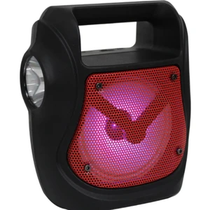 Ultratekno Gts 1535 Işıklı 4" Taşınabilir 5W Bluetooth Hoparlör El Fenerli Fm Radyo Usb/tf/aux Extra Bass