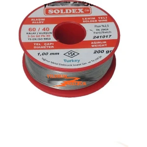 Yıldırım Nalbur Lehim Teli Soldex 0.50MM 100GR Leyim Teli Havya Kaynak Teli