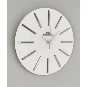 Asse Tasarım Plain Stripes Duvar Saati 37CM Sessiz Mekanizma