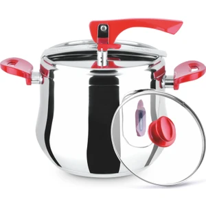 Bakalit Kulplu Special Düdüklü Tencere+ Cam Kapak