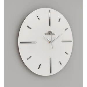 Asse Tasarım Short Line Aynalı Duvar Saati 37X37CM Sessiz Akar Mekanizma