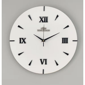 Asse Tasarım Rroman Numeral Aynalı Duvar Saati 37X 37CM Sessiz Akar Mekanizma