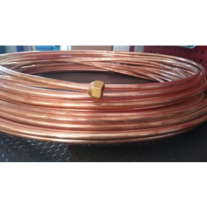 Bakır Boru 3/8 '' Bakır Boru Doğalgaz ve Damıtma Cihazları Için Uygun - 1 Mt