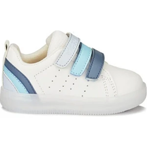 Kız Çocuk Spor Ayakkabı Sentetik Malzeme Işıklı Taban Cırt Cırtlı Kapatma