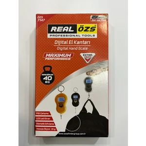 Real Özs Çarşı Ev Gereçleri  Real Özs ÖZS-7147 Dijital El Kantarı