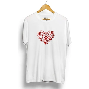 Patili Kalp Sevgililer Günü Hediye Tişört