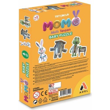 Adel Trt Çocuk Tavşan Momo Baby Puzzle Fiyatı - Taksit Seçenekleri