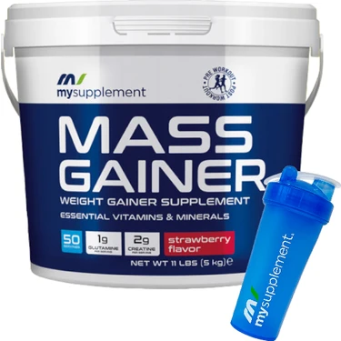 Mysupplement Mass Gainer Karbonhidrat Tozu Çilek 5000