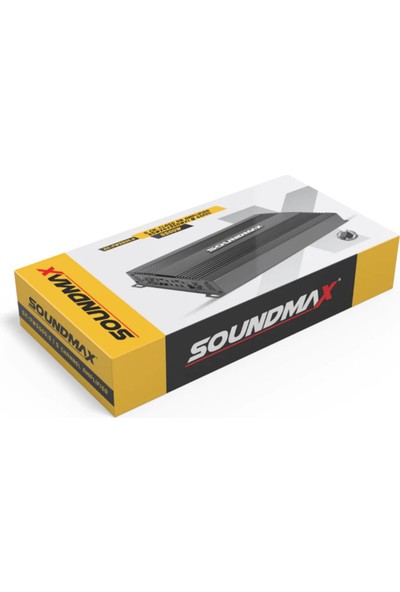 Soundmax SX-PW5500.5 5500 Watt 5 Kanal Pro Amfi Bass Kontrollü