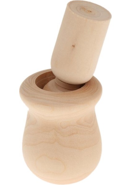 30PCS Ahşap Peg Insanlar Yuvalama Seti Peg Bebek El Sanatları Diy Noel Oyuncak (Yurt Dışından)