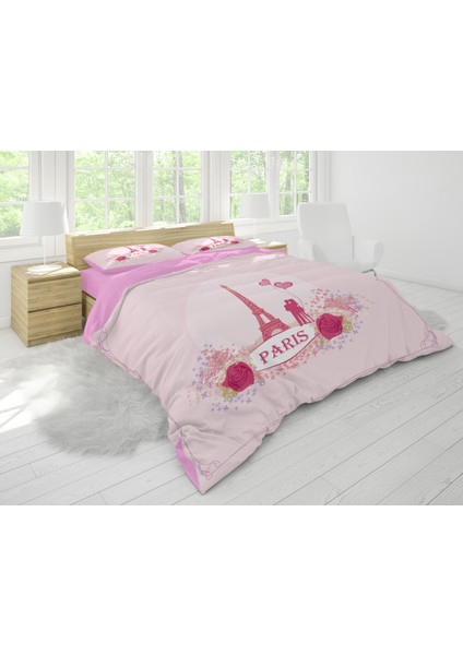 Erays Home Sevgililer Günü Çift Kişilik Nevresim Takımı