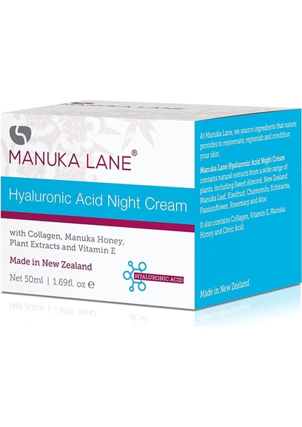 Hyaluronic Acid Gece Kremi 50ML