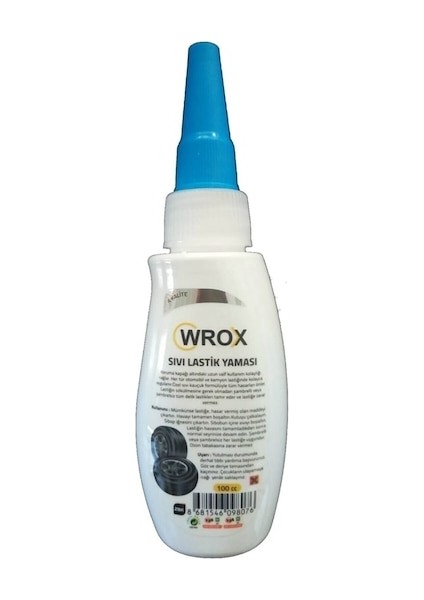 Wrox Sıvı Lastik Tamir Kiti 100 Adet 100 Ml(Kampanya)