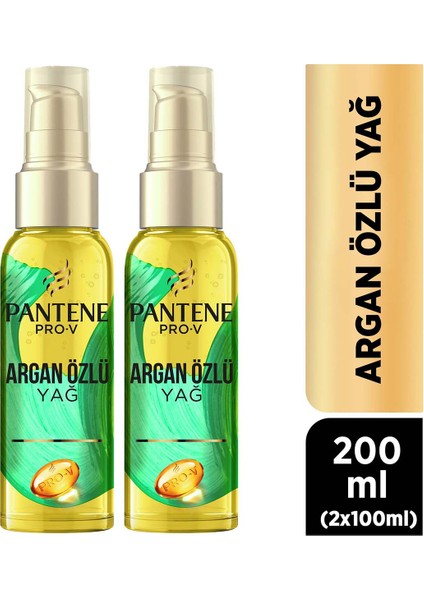 Doğal Sentez Saç Bakım Serum Argan Yağlı Elixir (2X100 Ml)