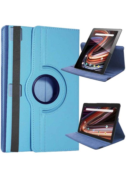Tcl Tab 10L 10,1 Inç 360 Derece Dönen Standlı Tablet Kılıfı
