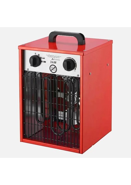 Voltomat 3000W Termostatlı Şantiye Isıtıcısı