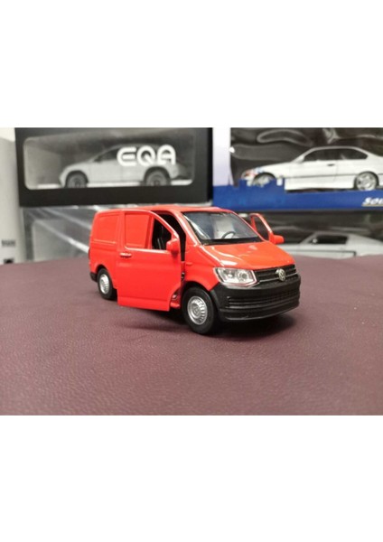 1:36 Ölçek Volkswagen Transporter T6 Van (Kırmızı)