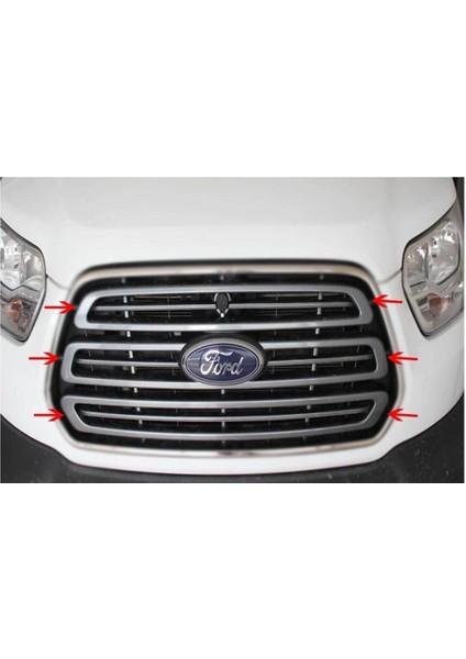 Ford Transit Van Ön Panjur 3 Parça Paslanmaz Çelik 2014 > 2019 fiyatları