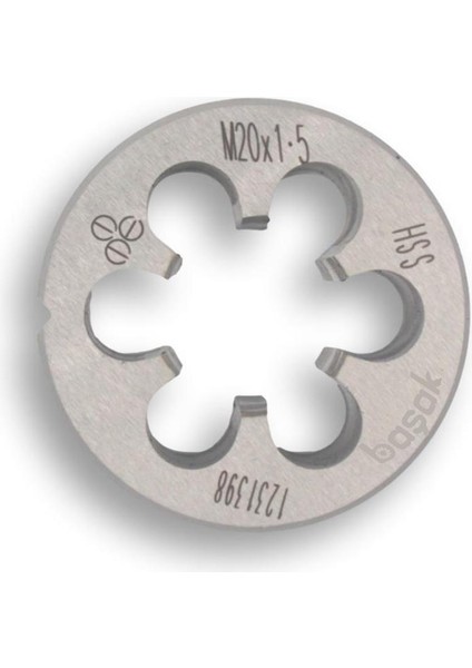 M20 x 1.5 Pafta Ince Vidalı Hss Dın 223/B