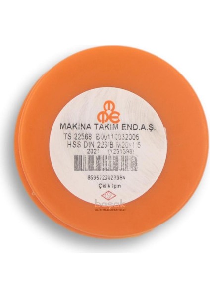 M20 x 1.5 Pafta Ince Vidalı Hss Dın 223/B modelleri