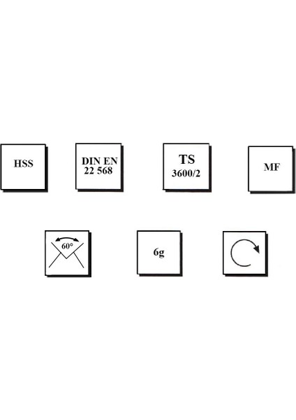 M16 x 1.5 Pafta Ince Vidalı Hss Dın 223/B fırsatları