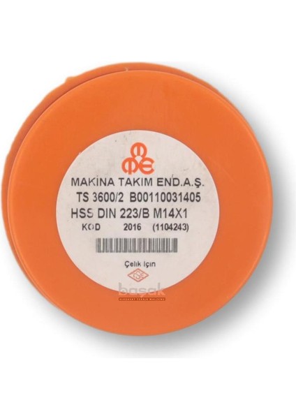 M14 x 1 Pafta Ince Vidalı Hss Dın 223/B modelleri